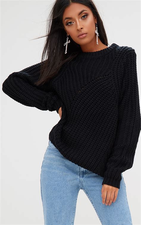 celine black jumper|WOMEN'S LUXURY BLACK KNITWEAR .